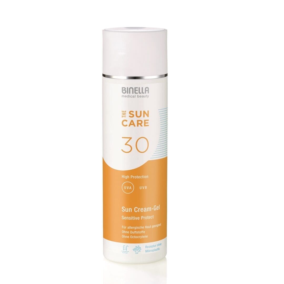 Binella The Sun Care Sun Cream-Gel LSF 30 Sensitive Protect 200 ml - kosmetikstudio.venus