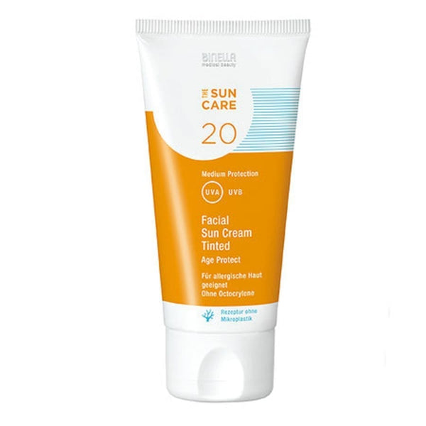 Binella The Sun Care Age Protect Facial Sun Cream LSF 20 tinted 50 ml - kosmetikstudio.venus