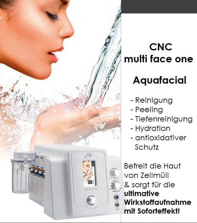 CNC multi face one – Aquafacial für reine, strahlende Haut
