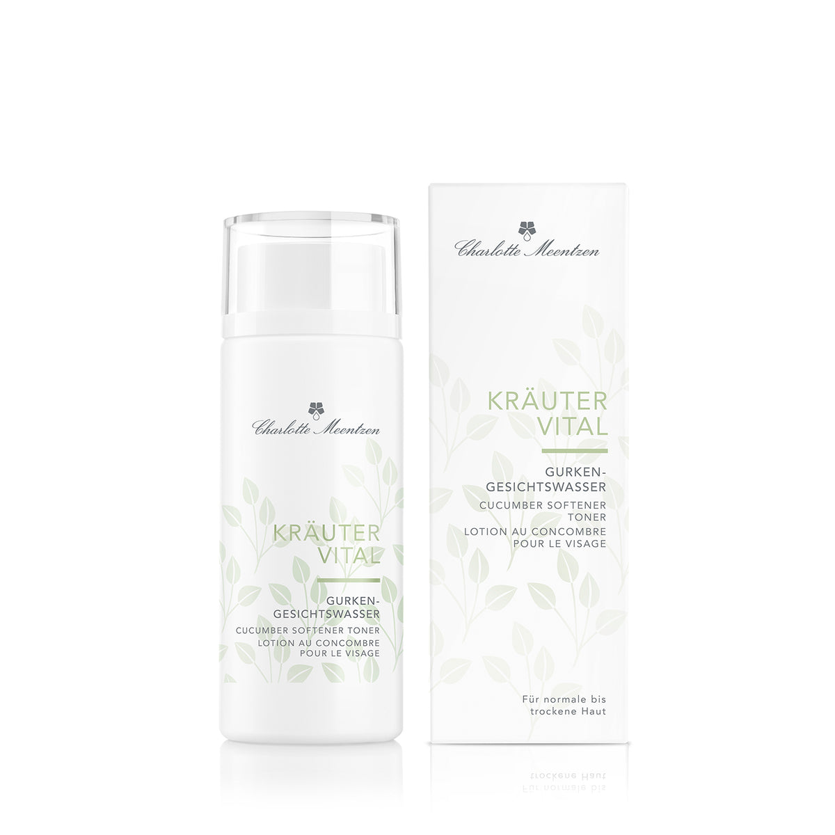 Charlotte Meentzen KRÄUTERVITAL Gurken-Gesichtswasser 150 ml - kosmetikstudio.venus