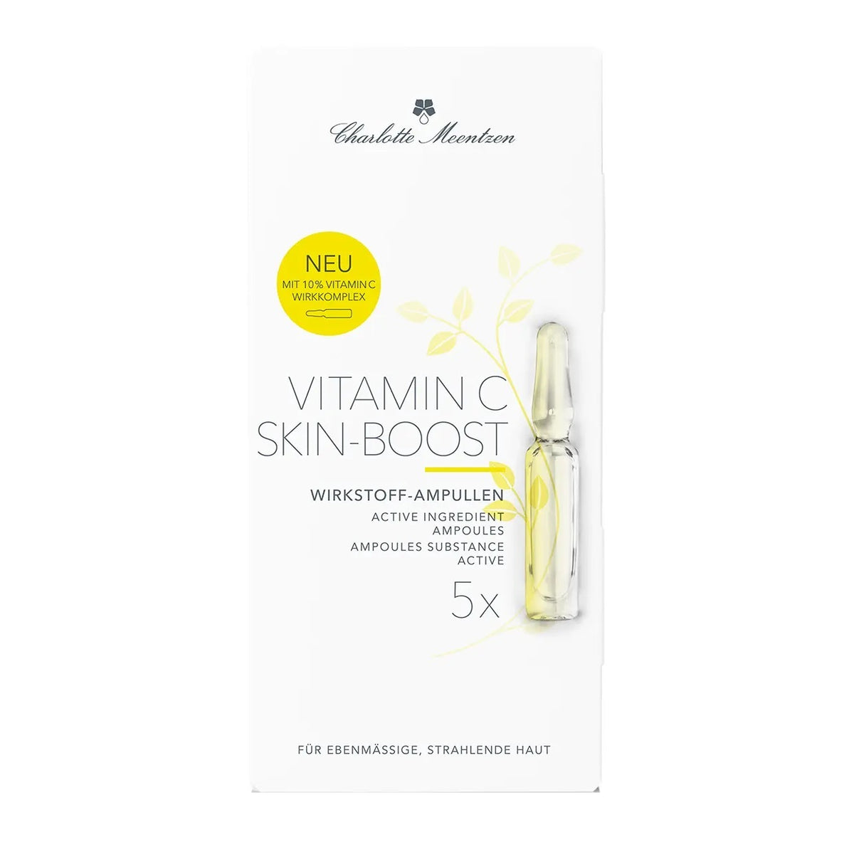Charlotte Meentzen Vitamin C Skin-Boost Wirkstoff-Ampullen 5 x 2 ml - kosmetikstudio.venus