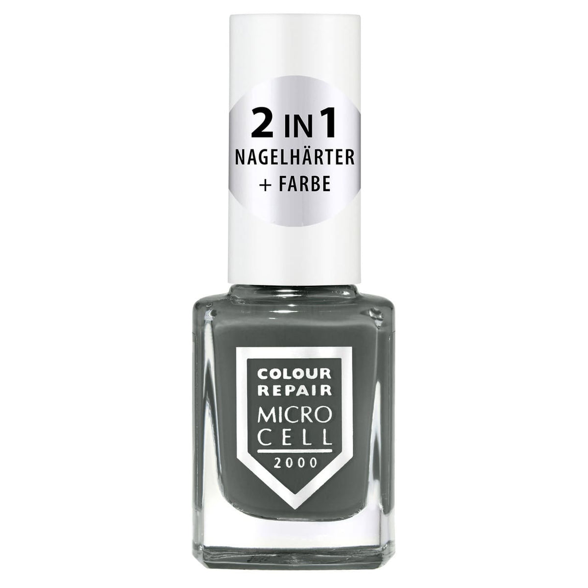 Micro Cell 2000 Colour Repair Nagellack deep grey 11 ml - kosmetikstudio.venus
