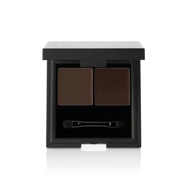 Stagecolor Brow Kit Powder & Wax Dark Brown - kosmetikstudio.venus