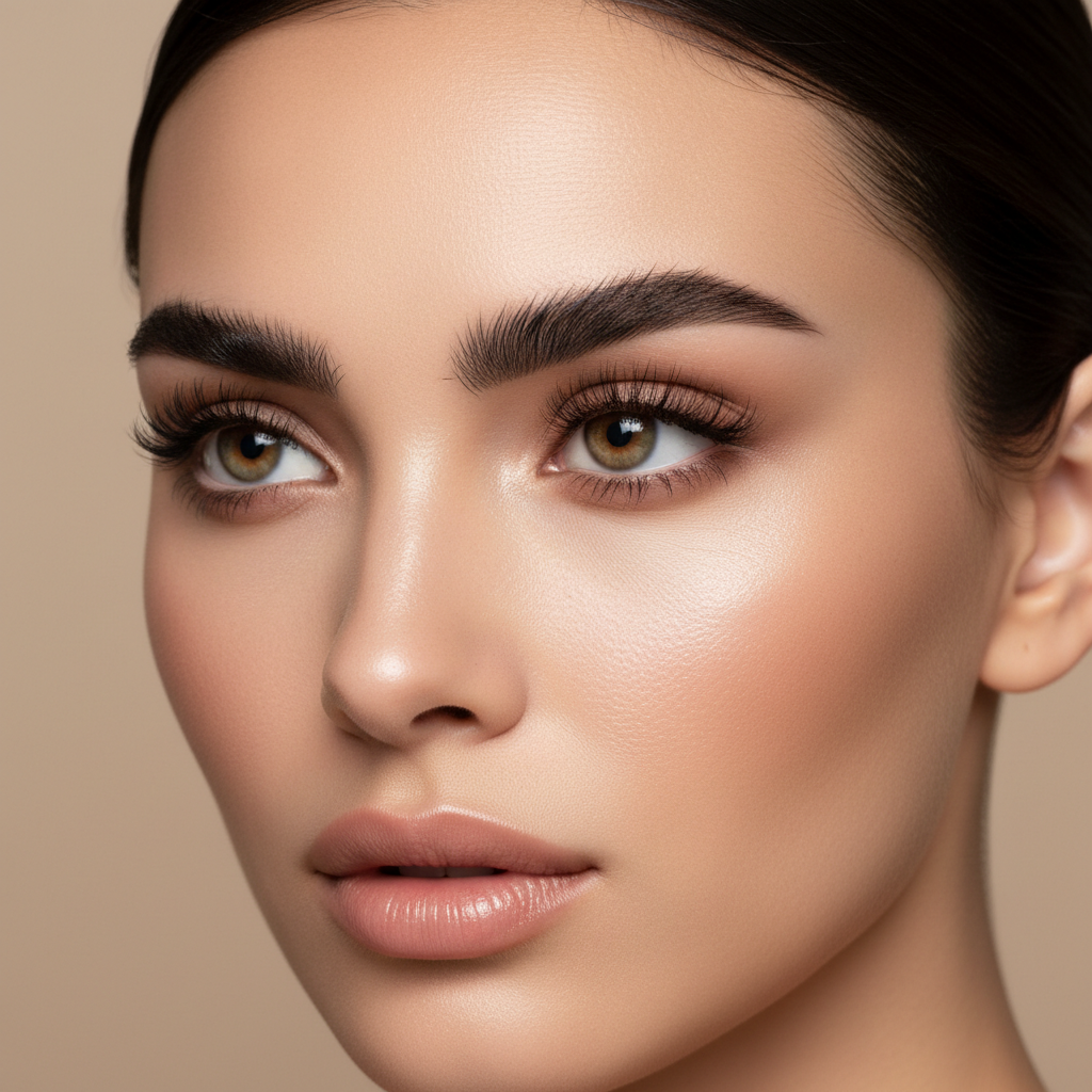 Wimpern färben & Augenbrauen styling