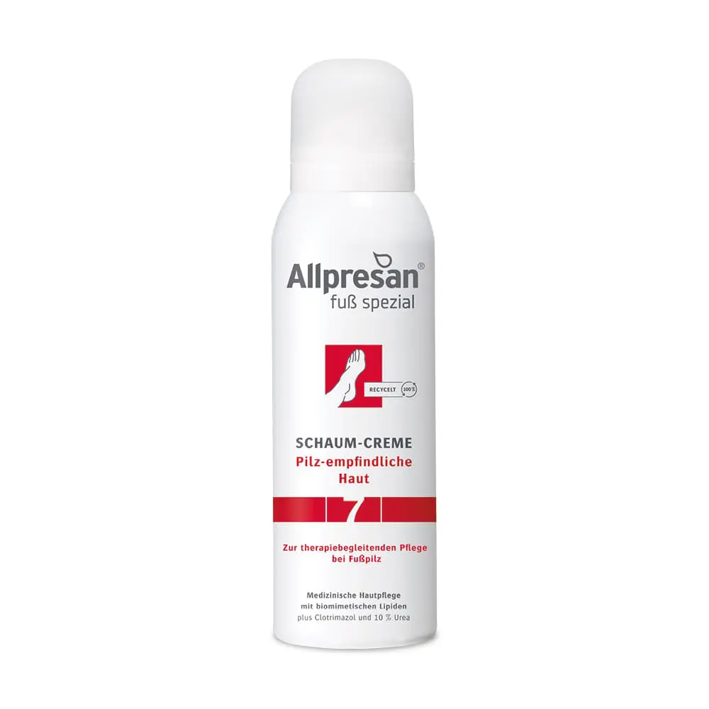 Allpresan Fuß spezial 7 Schaum Creme pilz-empfindliche Haut 125 ml