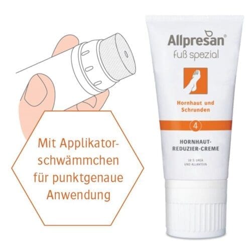 Allpresan Fuß spezial 4 Hornhautreduzier-Creme bei Hornhaut und Schrunden 40 ml