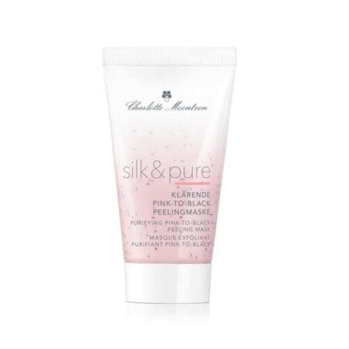 Charlotte Meentzen SILK & PURE klärende pink-to-black Peelingmaske